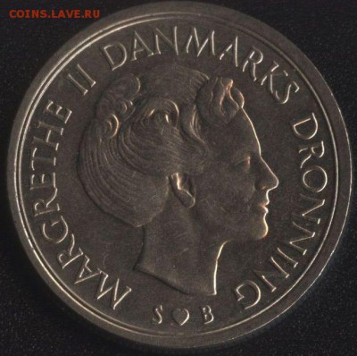 Дания 5 крон 1977 до 22:00мск 01.11.16 - Дания 5 крон 1977 -2