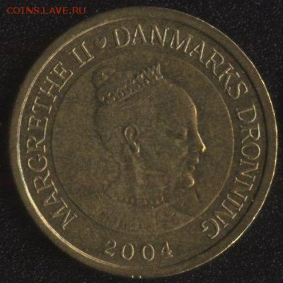 Дания 10 крон 2004 до 22:00мск 01.11.16 - Дания 10 крон 2004 -2