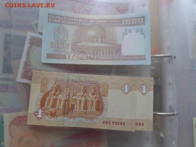 Египет 1 фунт,Иран 1000 UNC до 31.10 в 21-30 мск - DSC05636.JPG