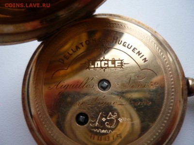 Золотые карманные часы Locle Швейцария 19 в. Оценка . - P1260141.JPG