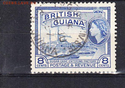Колонии Британская Гвиана 1954 1м 8с - 360