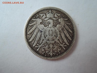 Германия  империя 1 марка 1903 (серебро) до 30.10.16 22-00 - DSCN4076.JPG