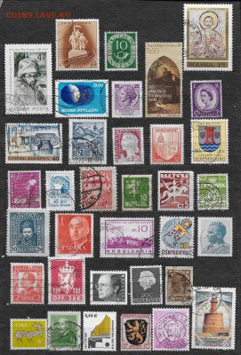 Марки Европы. 35 марок 35 стран - Марки Европы. 35 марок 35 стран