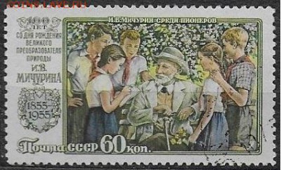 СССР 1956. Мичурин. 60 к. - С-461