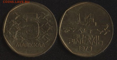 Финляндия 5 марка 1973 ЛЕДОКОЛ до 22:00мск 02.11.16 - Финляндия 5 марка 1973 ЛЕДОКОЛ