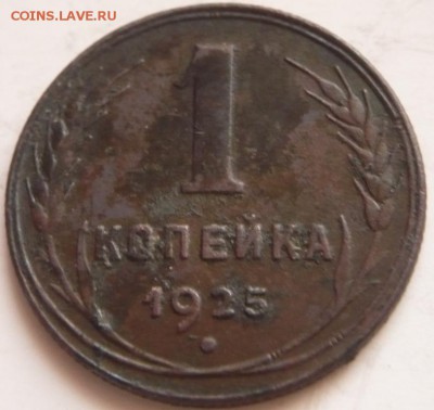 1 коп. 1925 г. оценка - P1370483.JPG