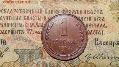 1 копейка 1924 хорошая! до 02.11.16 - GnyeaJvNJ-8