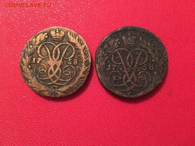 2 копейки 1758 года. Двух видов! - IMG_7108.JPG