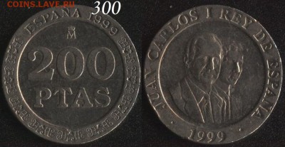 Испания 200 песет 1999 до 22:00мск 02.11.16 - Испания 200 песет 1999