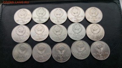1 рубль Год мира 15 шт.  с 200!!! до 03.11.2016 - P61029-143444