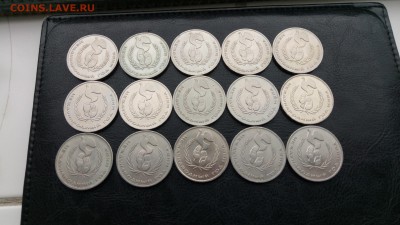1 рубль Год мира 15 шт.  с 200!!! до 03.11.2016 - P61029-143354