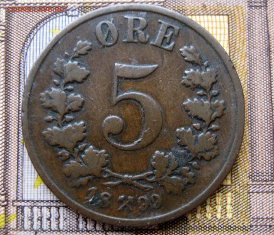 НОРВЕГИЯ 5 эре 1899, 1930, 1939, 1973 (ЛОСЬ, КОРОЛЬ). 03.11. - 025.JPG