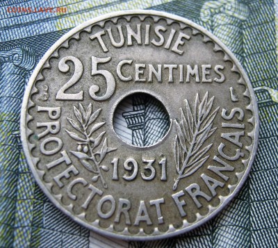 Французский ТУНИС 25 сантимов 1931. 03.11.2016. - 027.JPG