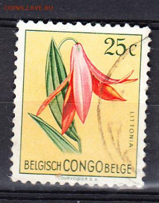 Колонии Бельгийское Конго 1952 1м 25с - 371