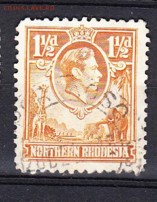 Колонии Северная Родезия 1937 1м - 375