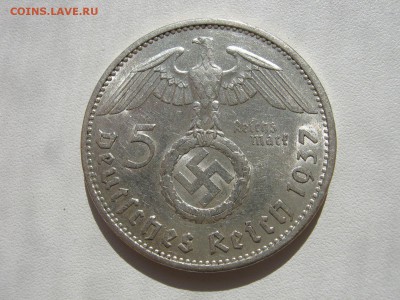 Германия 3 рейх 5 марок 1937 A орел со свастикой до 02.11 - IMG_9992