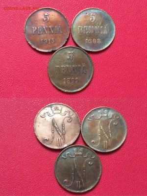 5 пенни 1899-1908-1915 гг. 3 шт - IMG_7183.JPG
