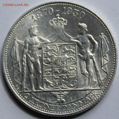 Дания. 2 кроны 1930. Серебро. - 1