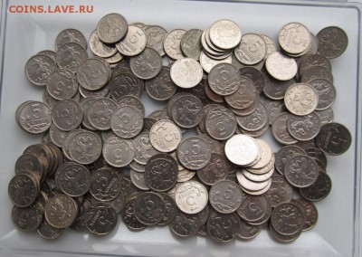 5 копеек солянка разные года 230шт+5 коп2005-08гг 200шт - 2.JPG