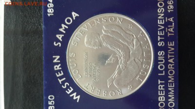 1 тала (1 доллар) 1969 Самоа Роберт Льюис Стивенсон - 20161030_131034