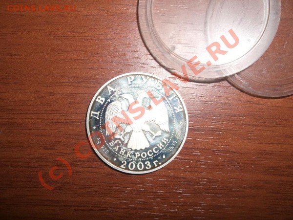 Помогите оценить 2 рубля 2003г подарочные - Копия CIMG4210.JPG