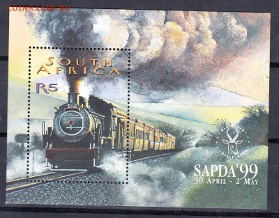 ЮАР 1999 паровоз блок - 193