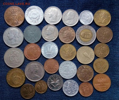 30 иностранных монет,до 2.11.+ - hRu9m2n1uo4