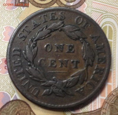 1 цент США 1819г. - image