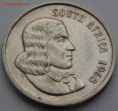 Южная Африка 1 рэнд 1968, до 08.11.16 в 22:00 МСК - 4216