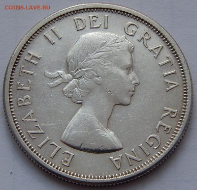 Канада 50 центов 1963 Елизавета II, до 08.11.16 в 22:00 МСК - 4046.JPG