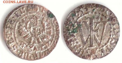 шиллинг: история появления и обращения. - Бранденбург 1 шиллинг (1.32 талера) 1653 KM-263 201