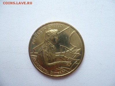 2 злотых 150 лет со дня смерти Фредерика Шопена - шопен.JPG