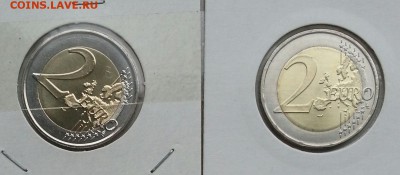 2 ЕВРО. Пинту, Эразм, Герб, Договор. все UNC. до 03.11 22.00 - 1