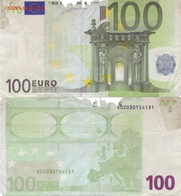 100 Евро 2002 "погрызанная" - euro_o_2