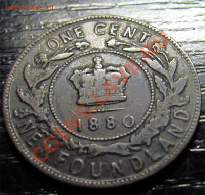 N03 1¢ Ньюфаундленд 1880 R.O.E.D. VG до 29.12 в 22°° - N03 1c NFLD 1880 RO ED_2