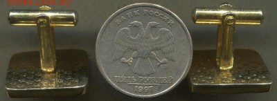 Запонки Олимпийский мишка Алюминий Новые... - запонки - 2