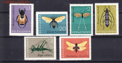 Болгария 1964 насекомые - 195