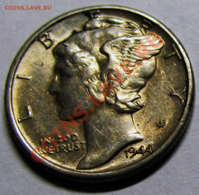 N06 Дайм США 1944D EF до 29.12 в 22°° - N06 Dime 1944d EF_1