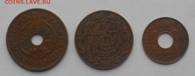 Колониальные монеты . 1 пайса 1892  1 пенни 1957 1 цент 1925 - SAM_7221.JPG