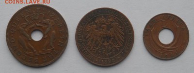 Колониальные монеты . 1 пайса 1892  1 пенни 1957 1 цент 1925 - SAM_7222.JPG
