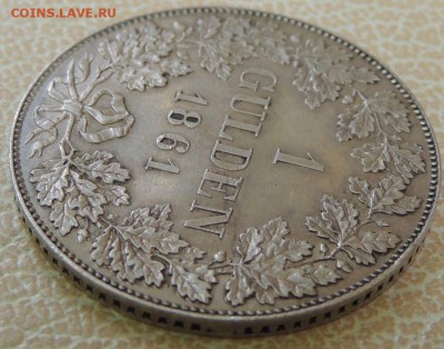 1 Гульден (Франкфурт) 1861г. Окончание: 8.11.2016 в 22.00 - DSCN2603.JPG