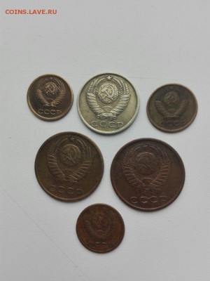 3 коп. 1966+5 монет - 9