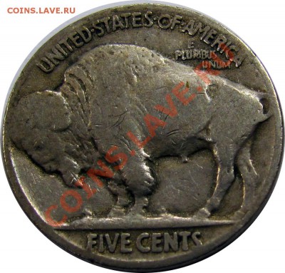 N07 5¢ США Buffalo Nickel 1919 VG до 30.12 в 22°° - N07 Buffalo Nickel 1919 VG_2