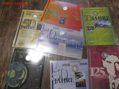 Numisblatter 10 евро Германия разные - IMG_3380.JPG