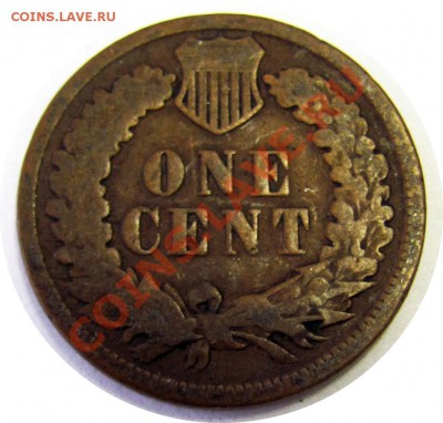 N09 1¢ США 1880 Indian Head G-VG до 30.12 в 22°° - N09 1c USA 1880 G-VG_1
