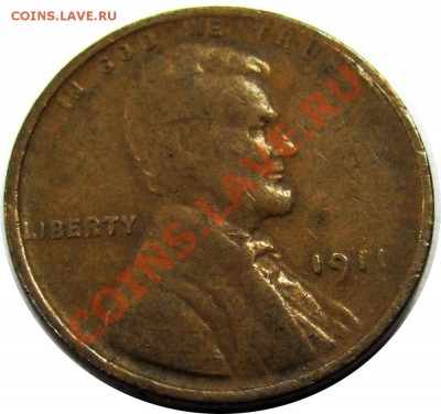 N11 1¢ США 1911 F до 30.12 в 22°° - N11 1c USA 1911 F_1