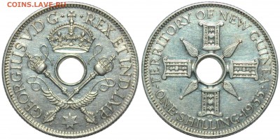 С 0 рублей, Новая Гвинея, шиллинг, 1935; до 17.11 22-00 МСК - 65cbf4448e02e2c51dadcd1dcece1721