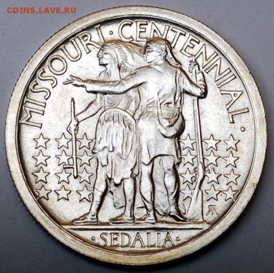 США_полудоллар 1921 "100 лет штату Миссури"; до 05.11_22.08м - 45