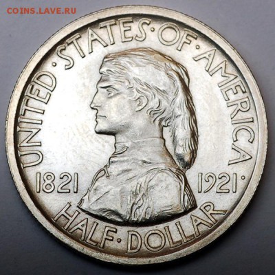 США_полудоллар 1921 "100 лет штату Миссури"; до 05.11_22.08м - 46