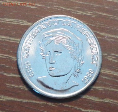 БРАЗИЛИЯ - 1 крузадо крупный 1989 АЦ до 11.11, 22.00 - Бразилия 1 крузадо крупный АЦ